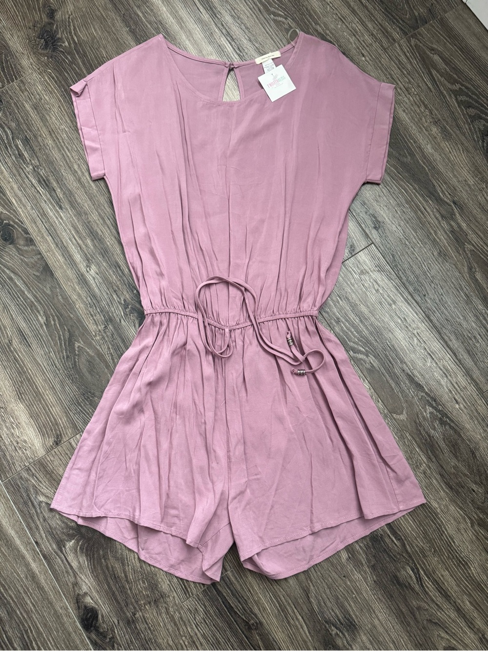 Mauve Crewneck Romper